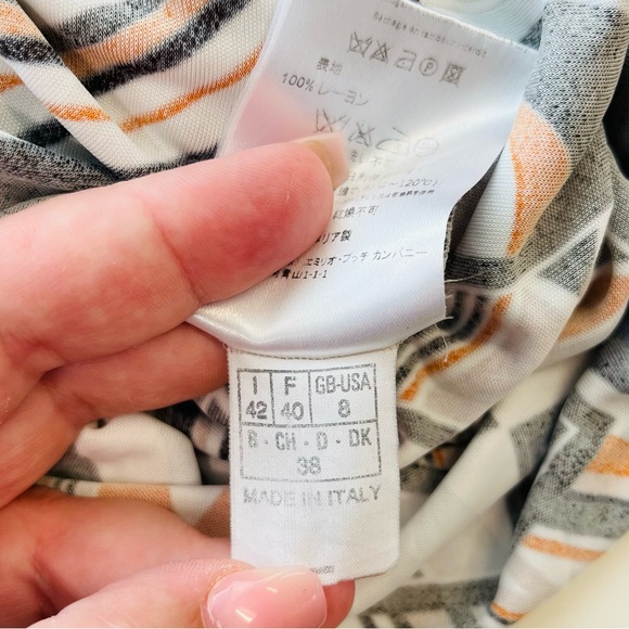 Emilio Pucci Graphic Knit Skirt - Picture 11 of 13